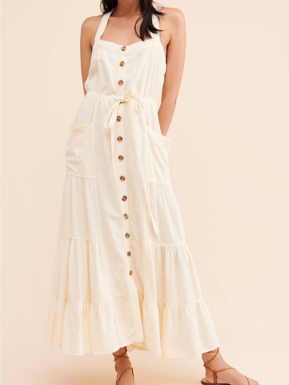 Free People Catch the Breeze maxi dress NWT